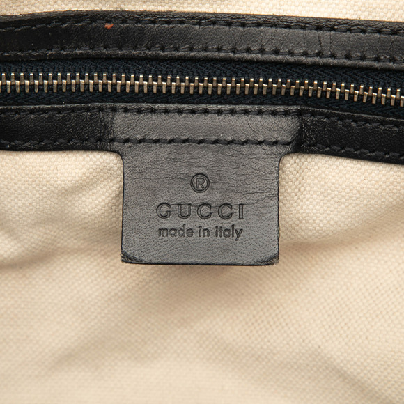 Pre-Loved Gucci Medium GG Canvas Web Joy Boston Bag - Picture 5 of 8
